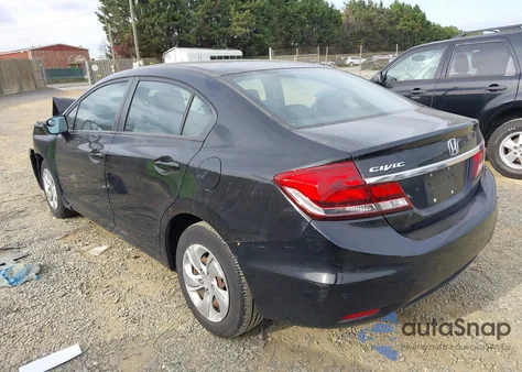 2014 Honda Civic Lx from USA, damaged, VIN 2HGFB2F58EH513018